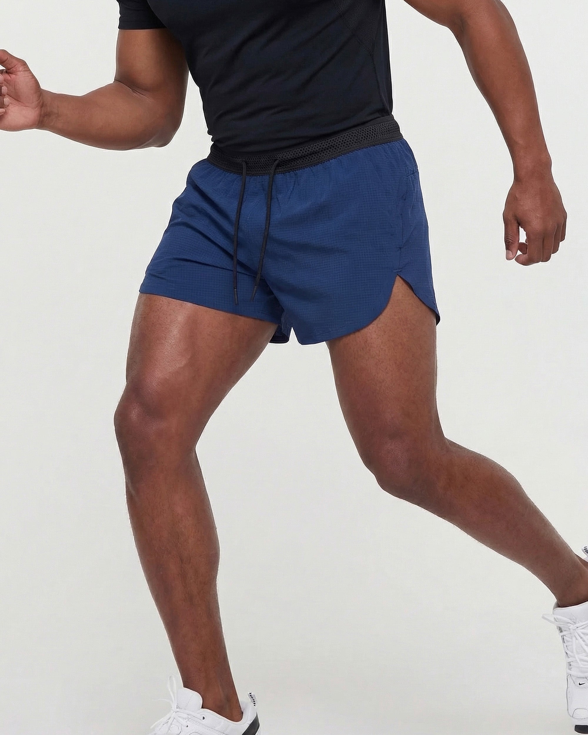 Fast and Free Lined Pro Running Shorts-thumbmail-4