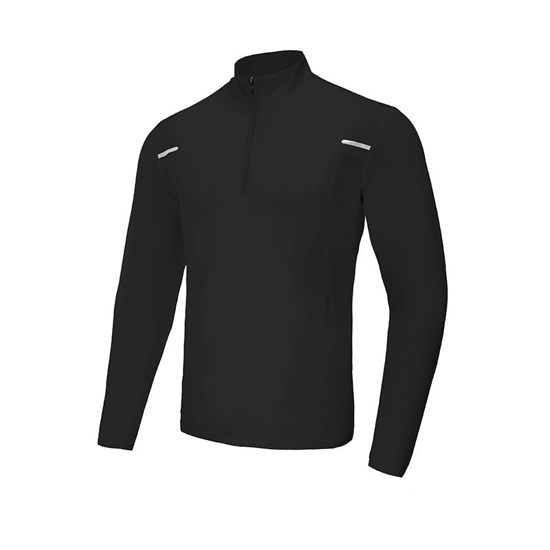 Reflective Performance Quarter-Zip Long Sleeve Top-thumbmail-16