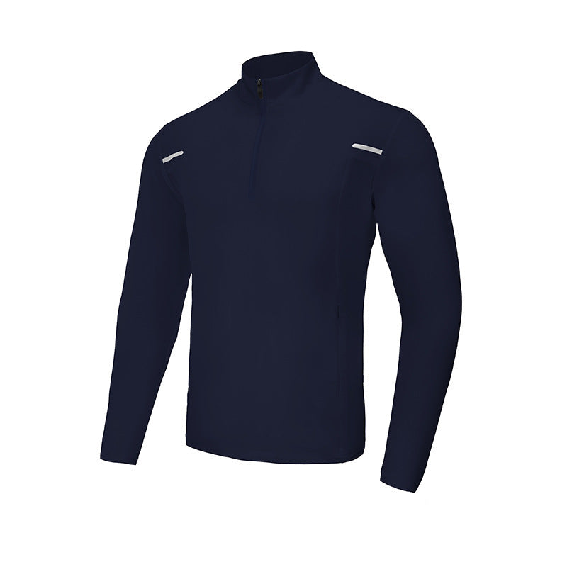 Reflective Performance Quarter-Zip Long Sleeve Top-thumbmail-6