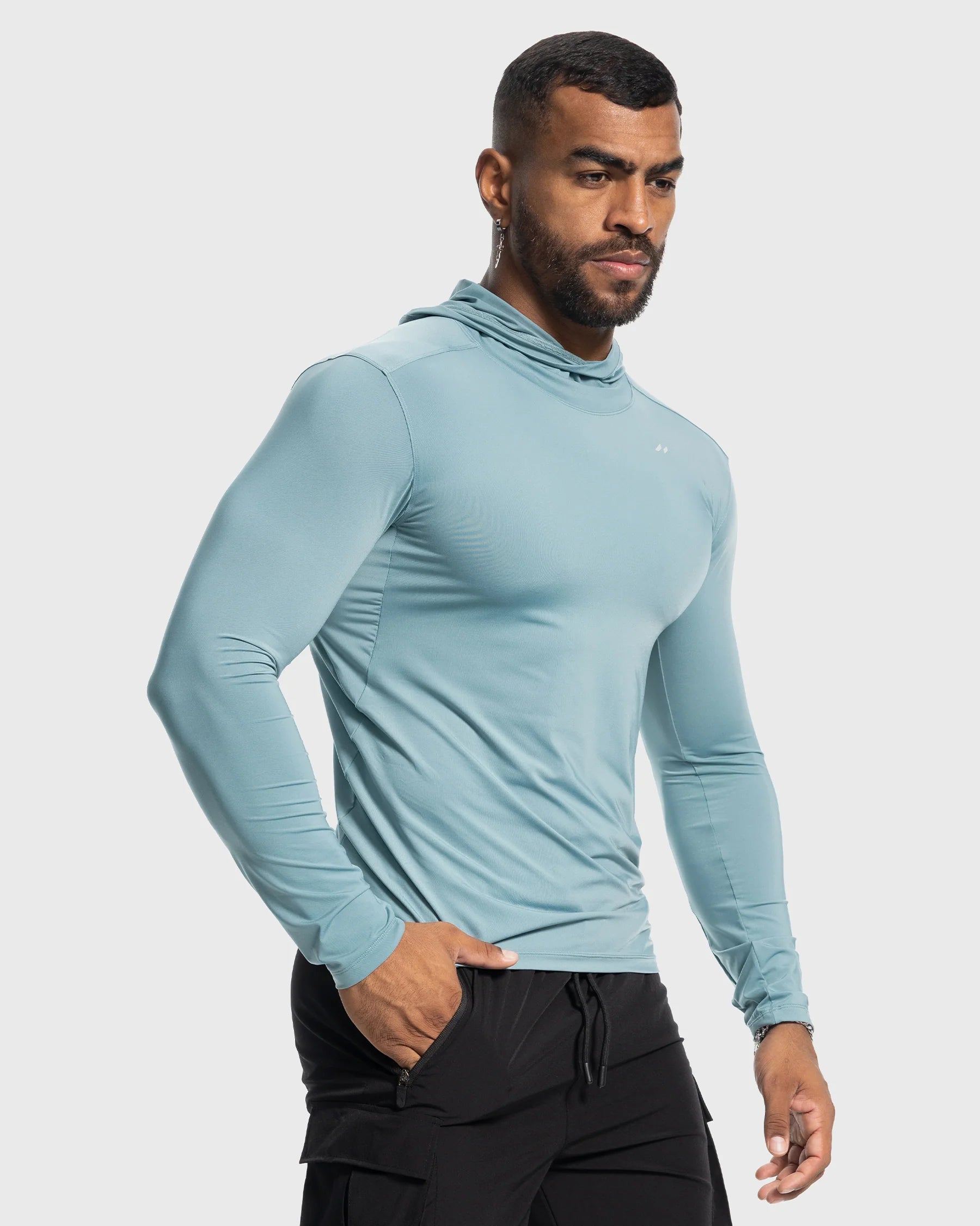 Stealth  Long Sleeve Baselayer Hoodie-thumbmail-14