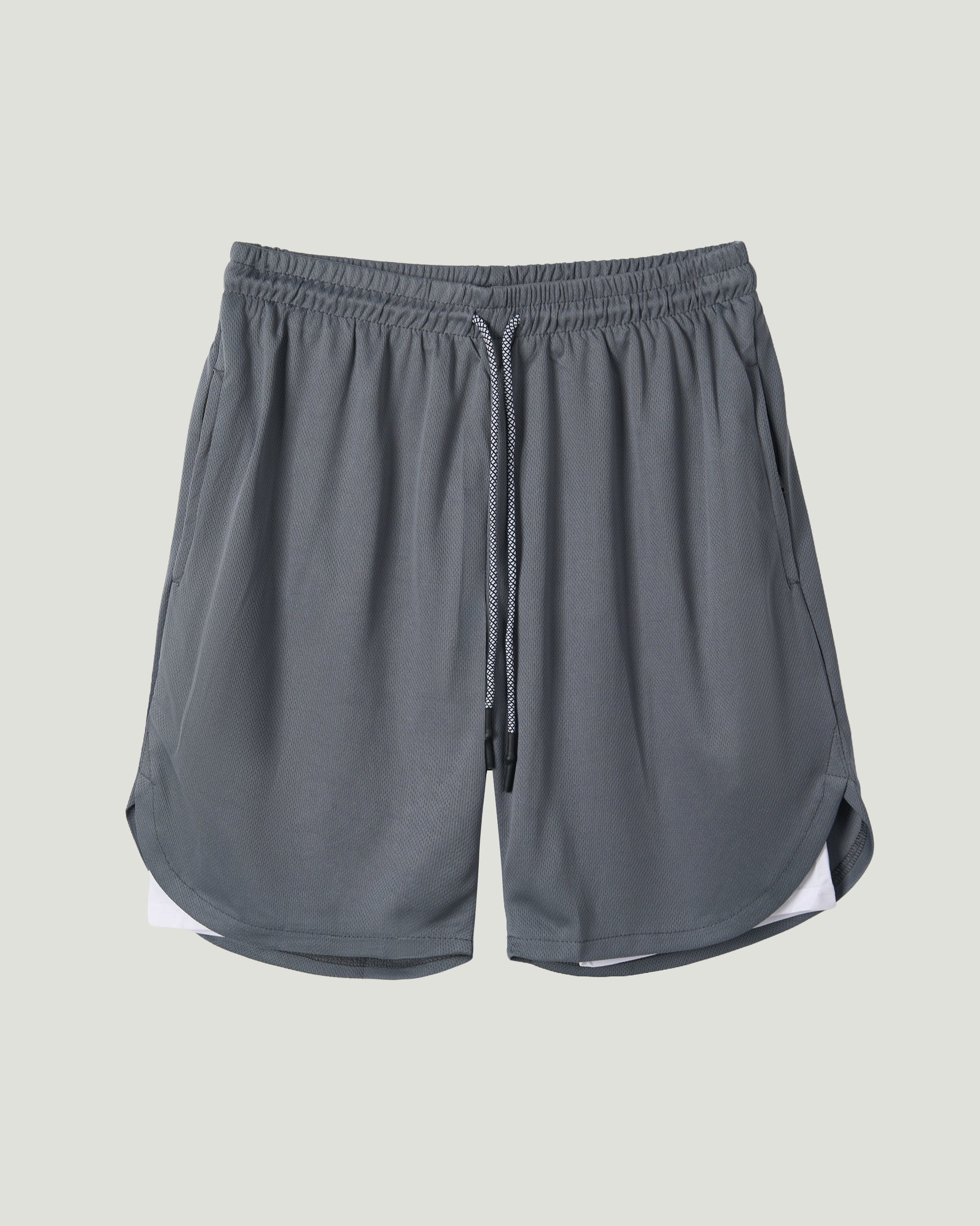 8" Kinetic Pocket Lined 2 in 1 Mesh Shorts-thumbmail-3