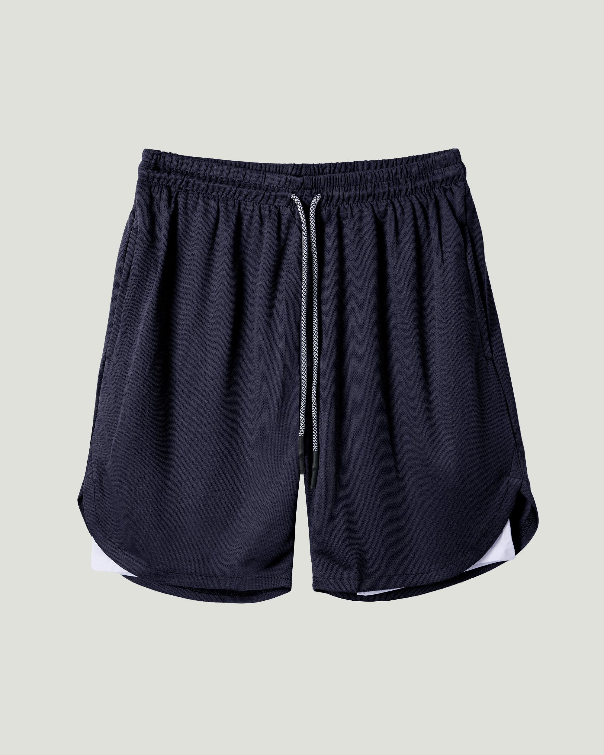 8" Kinetic Pocket Lined 2 in 1 Mesh Shorts-thumbmail-16