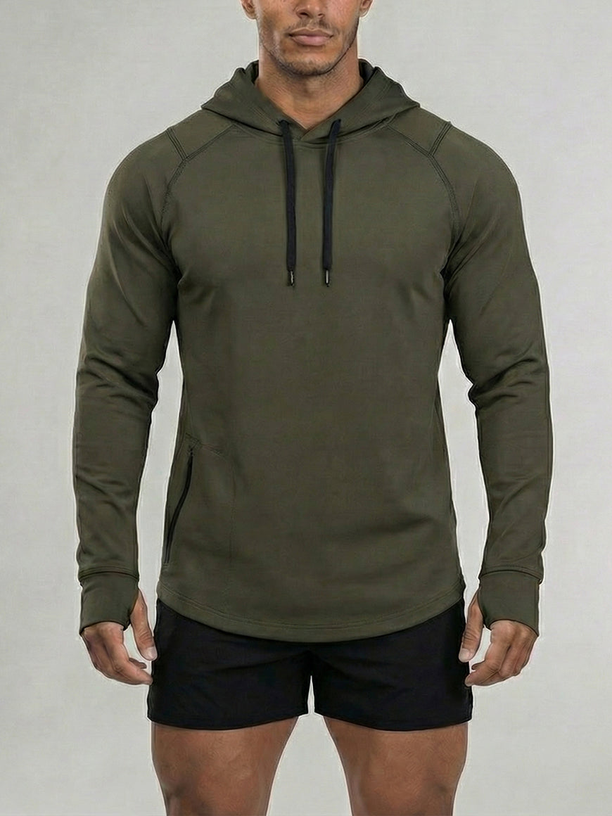 Performance Training Hoodie with Zipper Pocket-thumbmail-4