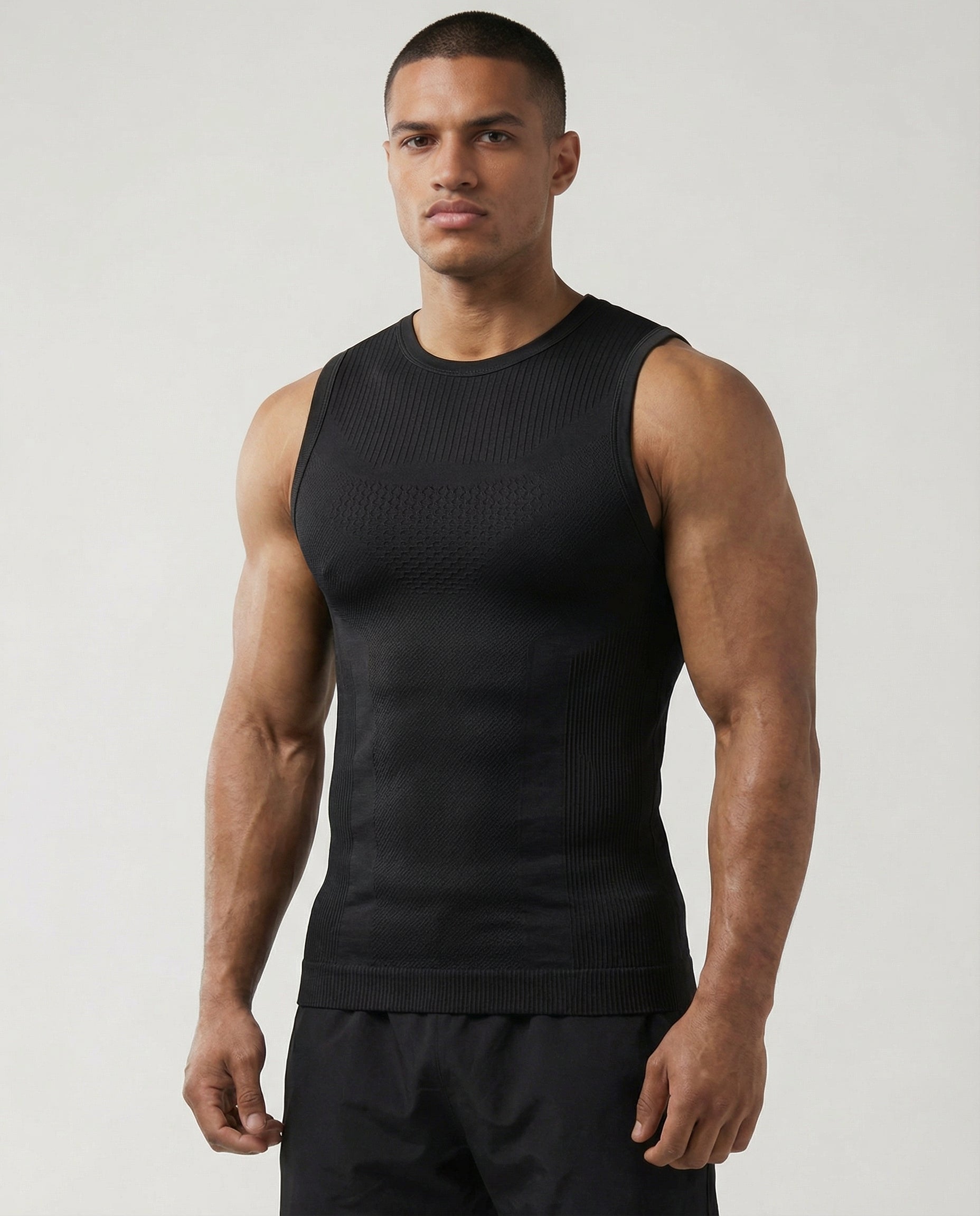 Seamless Quick Dry Stretch Compression Vest