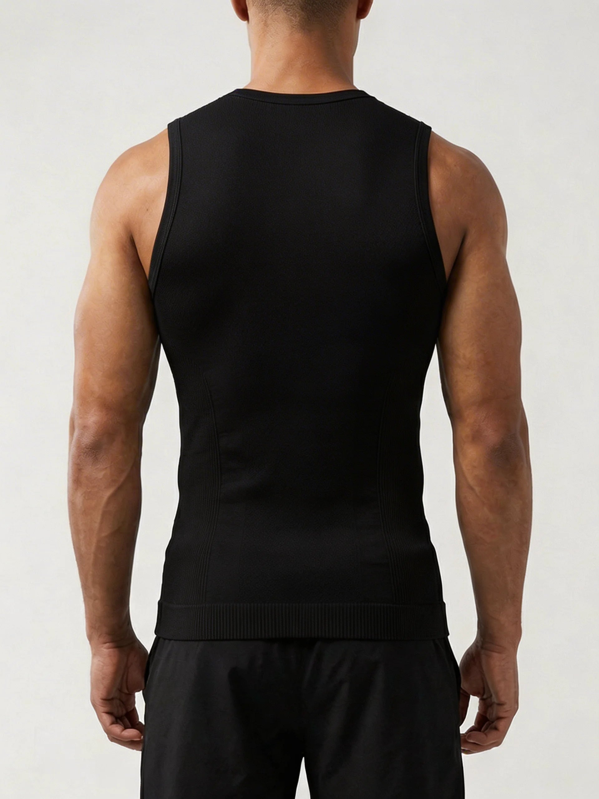 Seamless Quick Dry Stretch Compression Vest-thumbmail-4