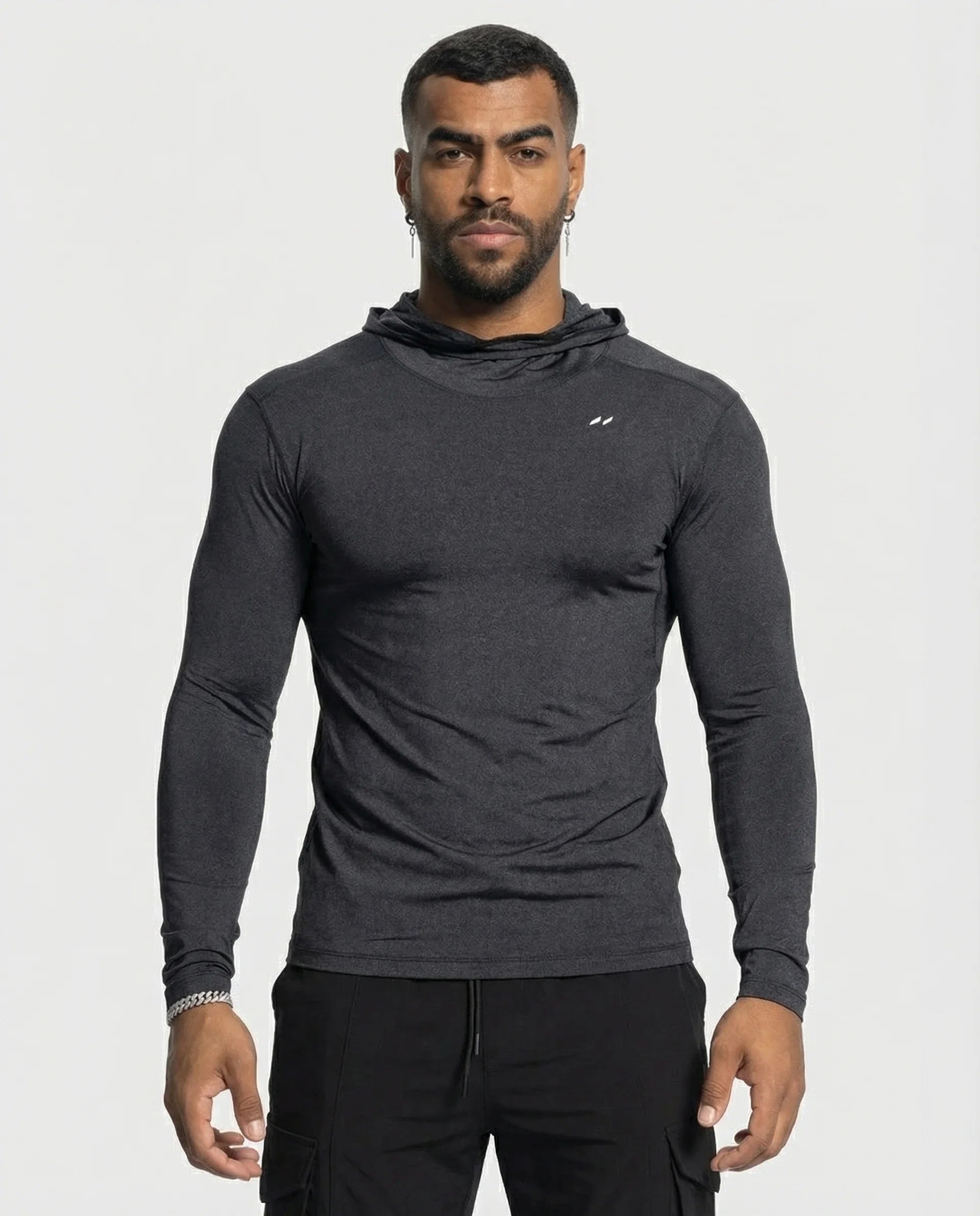 Stealth  Long Sleeve Baselayer Hoodie