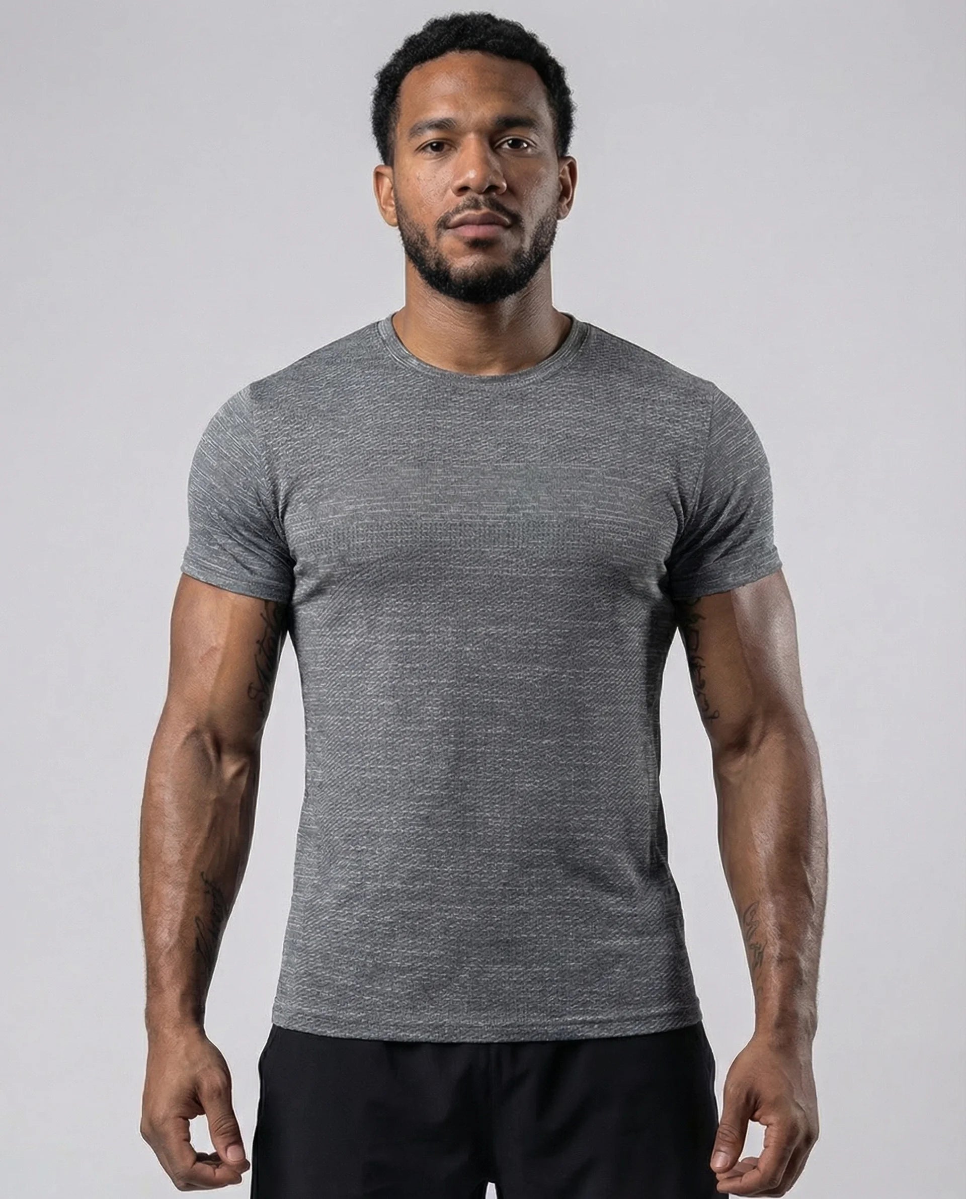 Quick Dry Short Sleeve Tee Crew Neck-thumbmail-7