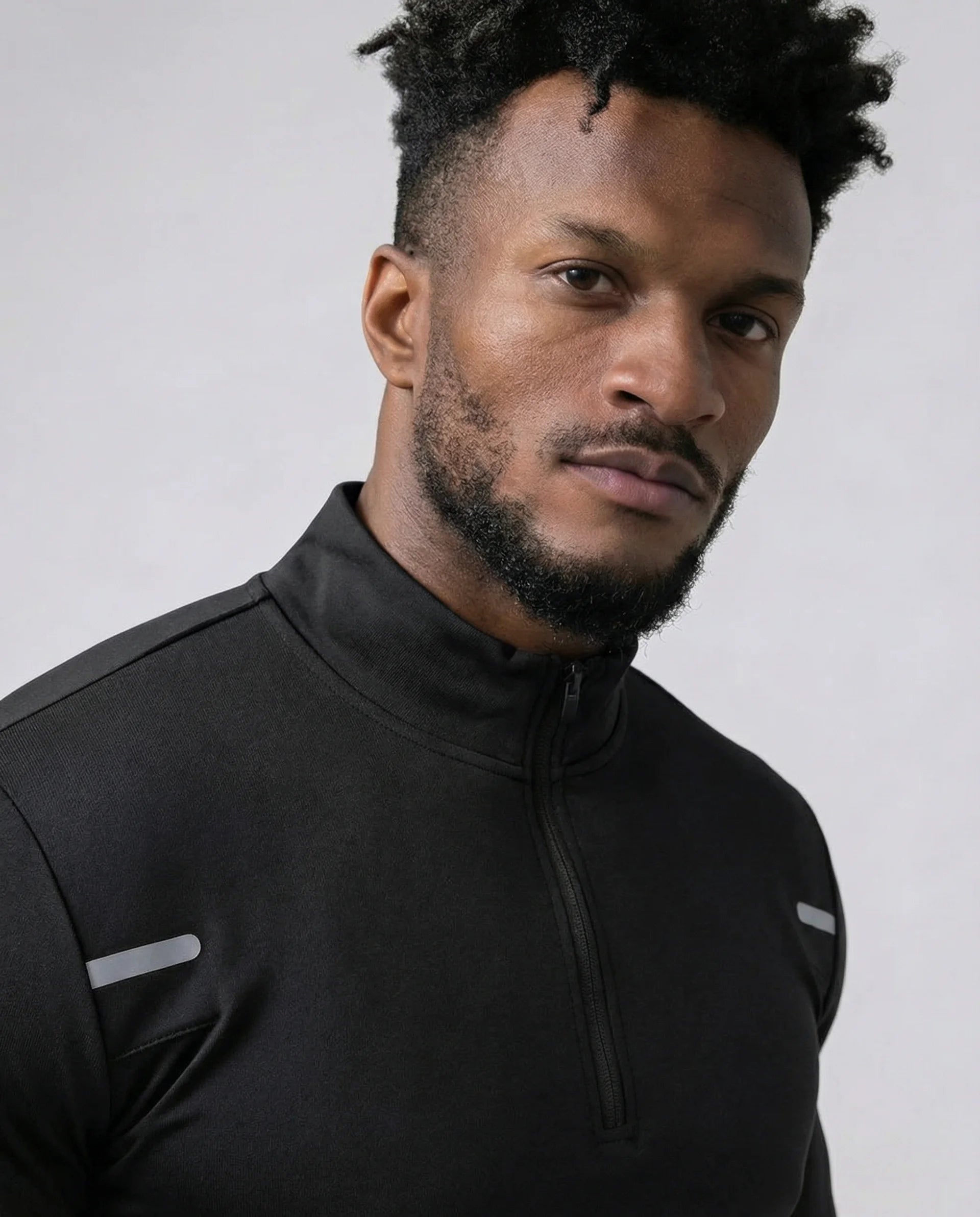 Reflective Performance Quarter-Zip Long Sleeve Top-thumbmail-15