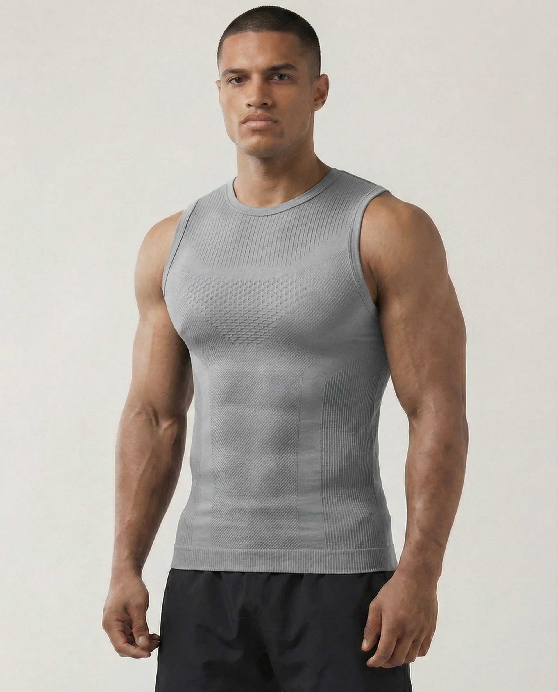 Seamless Quick Dry Stretch Compression Vest-thumbmail-24