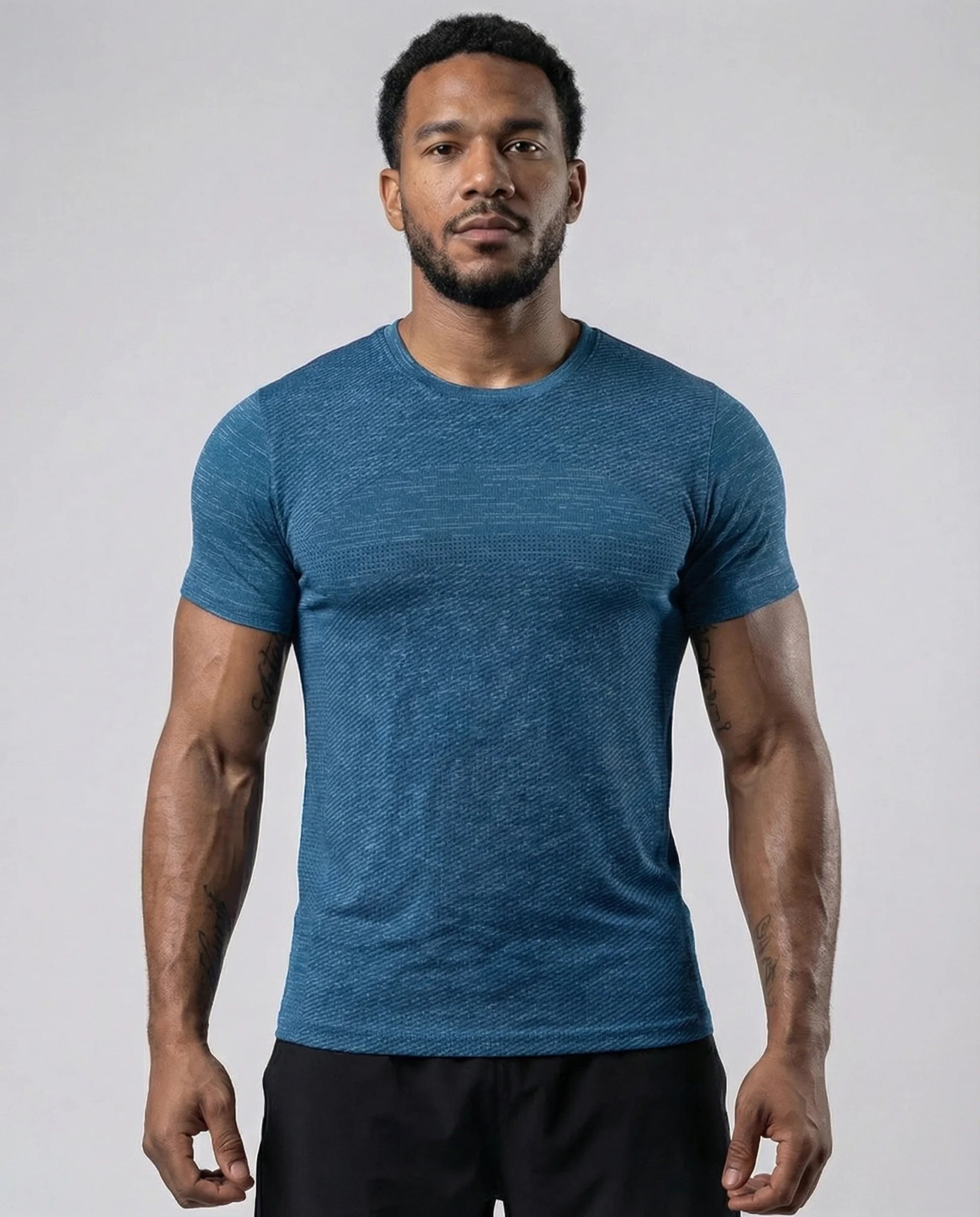 Quick Dry Short Sleeve Tee Crew Neck-thumbmail-13