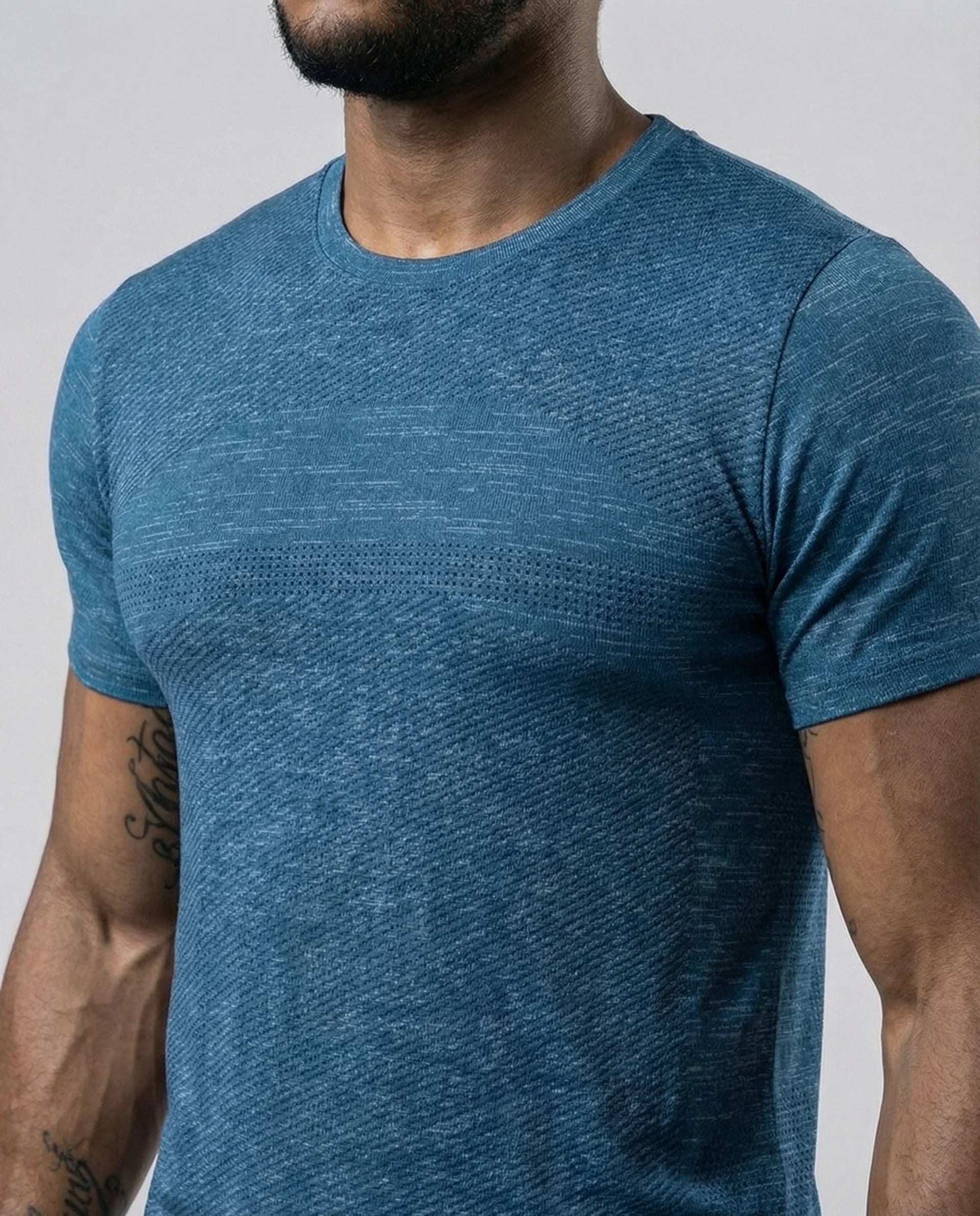 Quick Dry Short Sleeve Tee Crew Neck-thumbmail-15